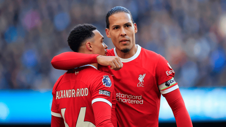 Trent Alexander-Arnold and Virgil van Dijk are both out of contract at the end of the season