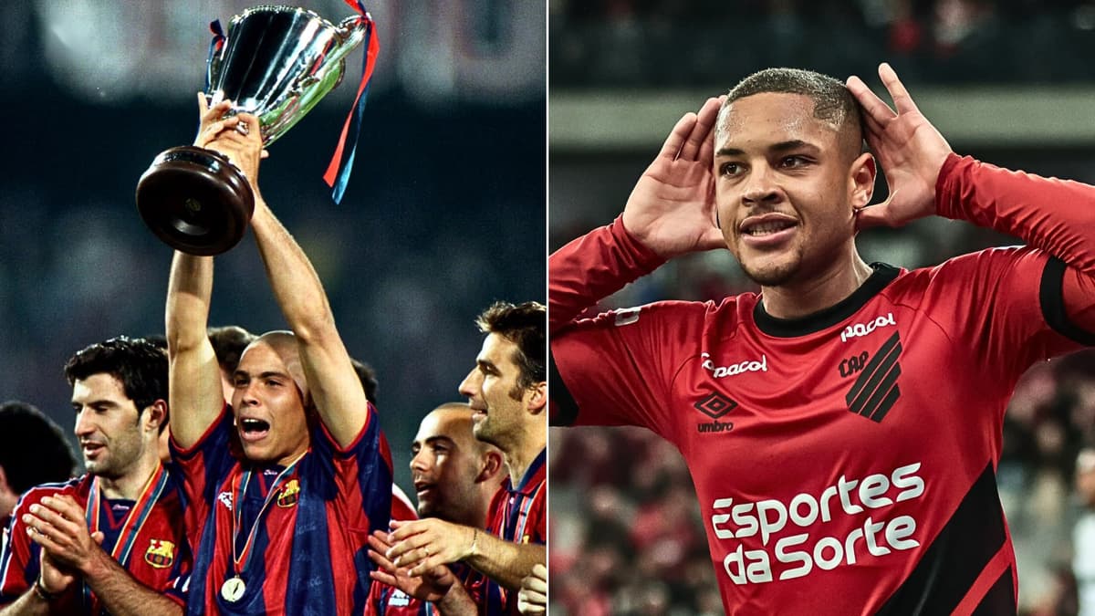 Vitor Roque, Ronaldo Nazario, Barcelona