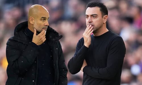 Pep Guardiola Xavi
