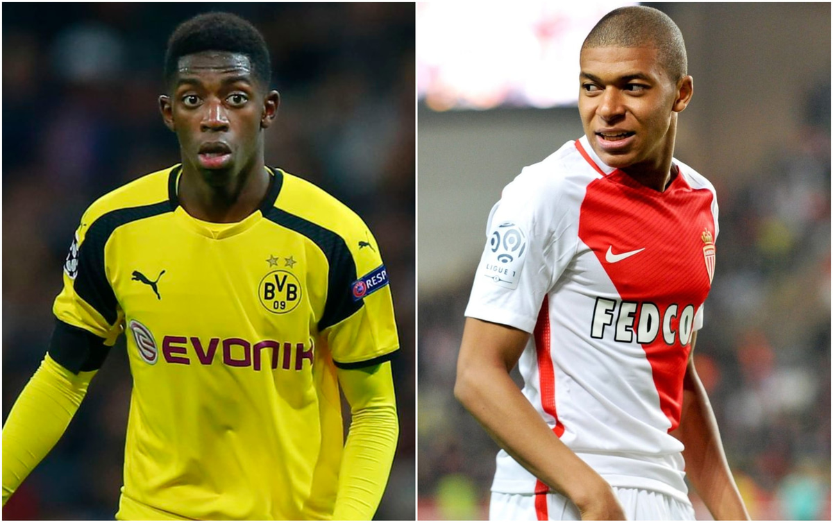 Dembele and Mbappe