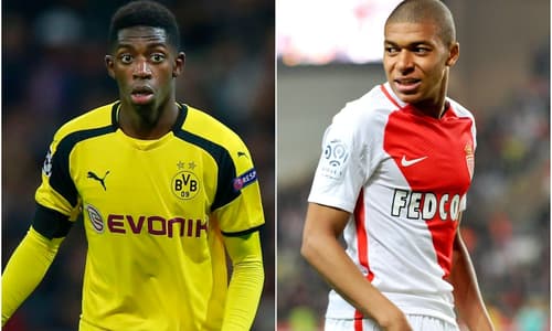 Dembele and Mbappe