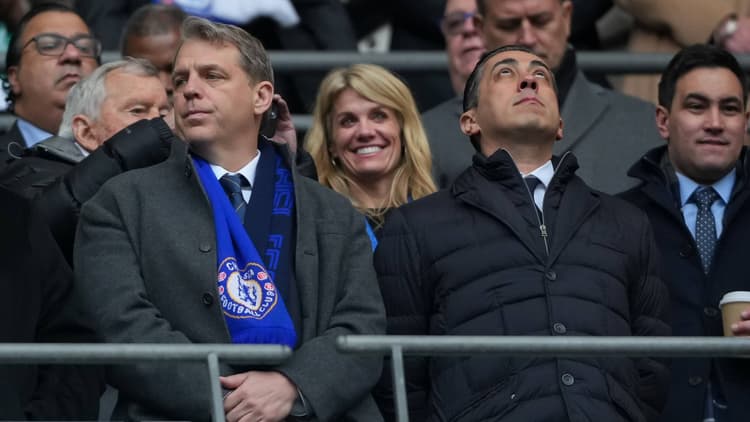 Chelsea owners Todd Boehly and Behdad Eghbali
