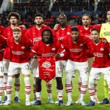 PSV, teamfoto, 2023/24, vs Arsenal (Champions League)