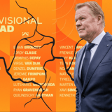 Ronald Koeman, Ronald Koeman voorselectie Oranje