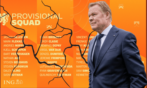 Ronald Koeman, Ronald Koeman voorselectie Oranje