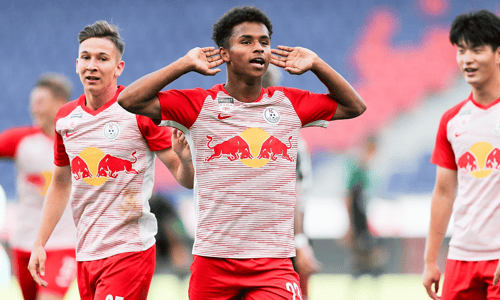 Red Bull Salzburg striker karim adeyemi