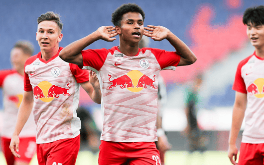 Red Bull Salzburg striker karim adeyemi