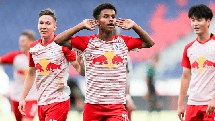Red Bull Salzburg striker karim adeyemi