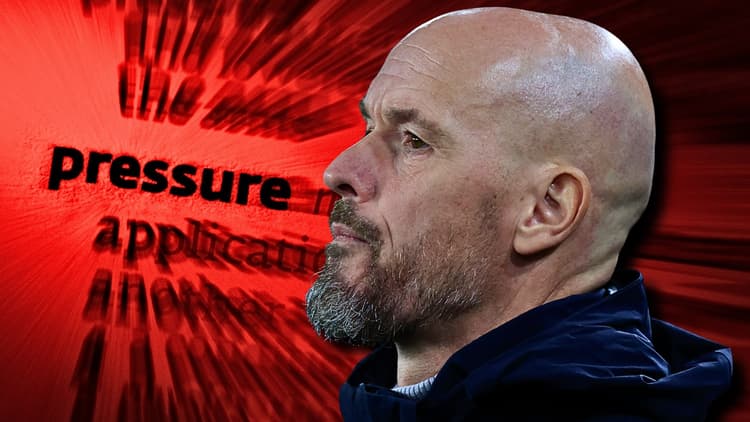 Erik ten Hag is under pressure at Man Utd
