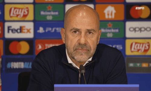 Peter Bosz, Press conference, PSV