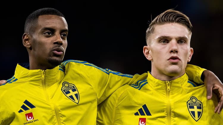 Alexander Isak y Viktor Gyokeres son un dúo mortal por adelantado para Suecia.