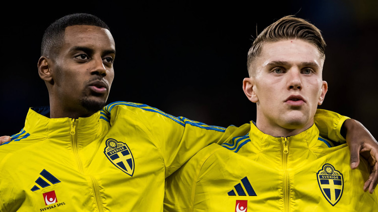 Alexander Isak and Viktor Gyokeres