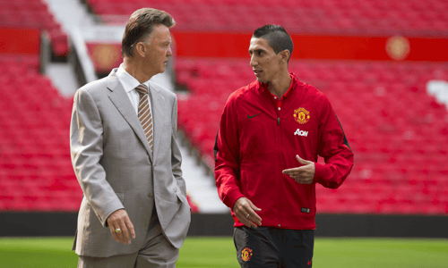 Louis van Gaal, Angel Di Maria, Manchester United 2022