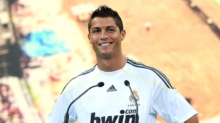 Cristiano Ronaldo became the most expensive signing of all time when he joined Real Madrid