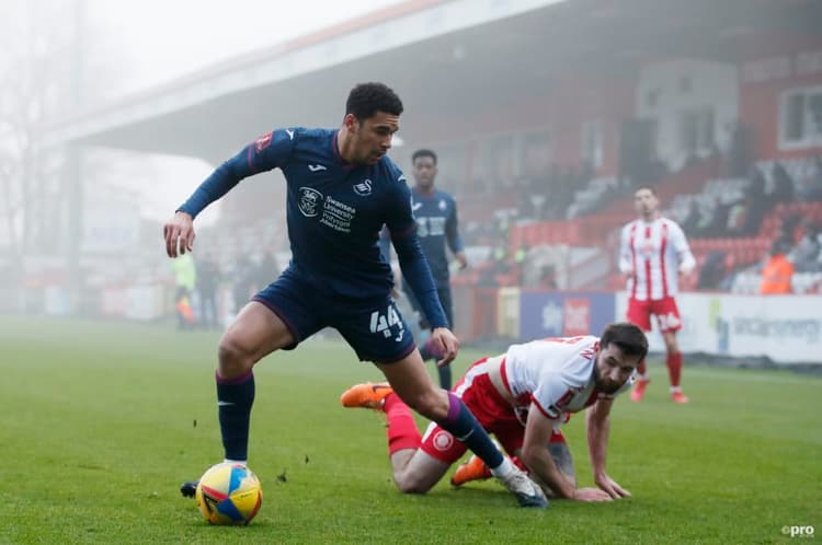 Ben Cabango has been described as a “throwback centre-half” by manager Steve Cooper