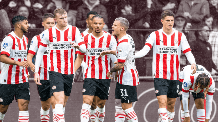 Jarrad Branthwaite speelt dit seizoen op huurbasis voor PSV.