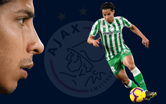 Diego Lainez, Real Betis, Transfer Ajax