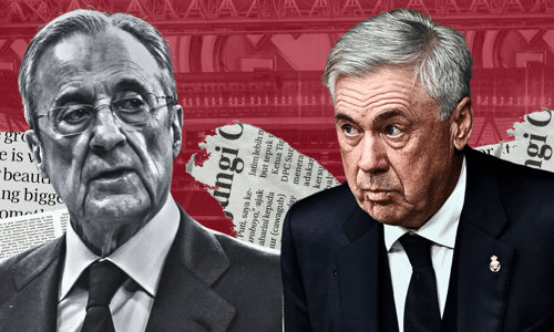 Carlo Ancelotti, Florentino Perez, Real Madrid
