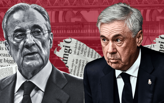 Carlo Ancelotti, Florentino Perez, Real Madrid