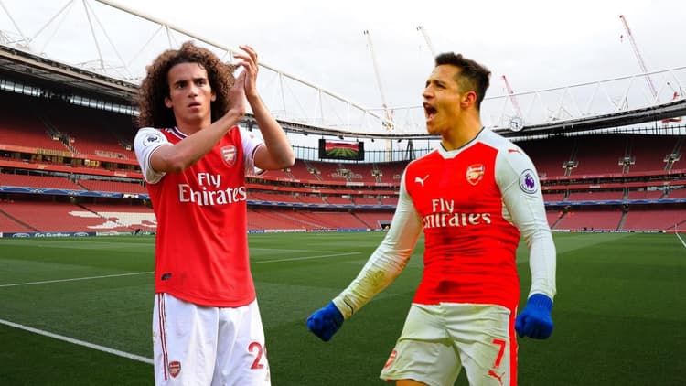 Alexis Sanchez and Matteo Guendouzi were just two of the many former Arsenal players at OM last season