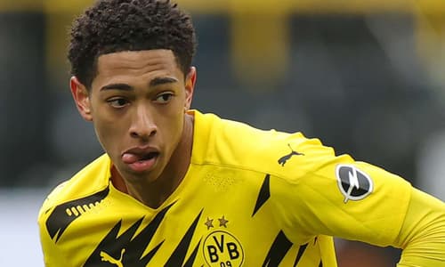 Dortmund midfielder Jude Bellingham