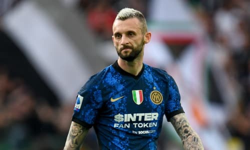 Marcelo Brozovic playing for Inter