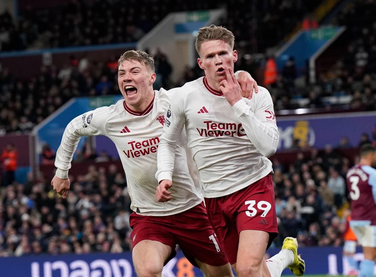 Rasmus Hojlund, Scott McTominay, Man Utd