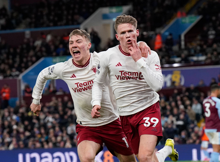 Scott McTominay and Rasmus Hojlund have been on fire this season
