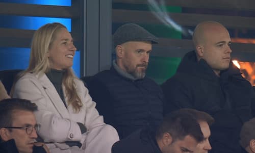 Erik ten Hag, former Man Utd manager, watches Heracles vs NAC Bread