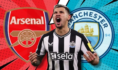 Bruno Guimaraes, Newcastle, Arsenal, Man City, 2023/24