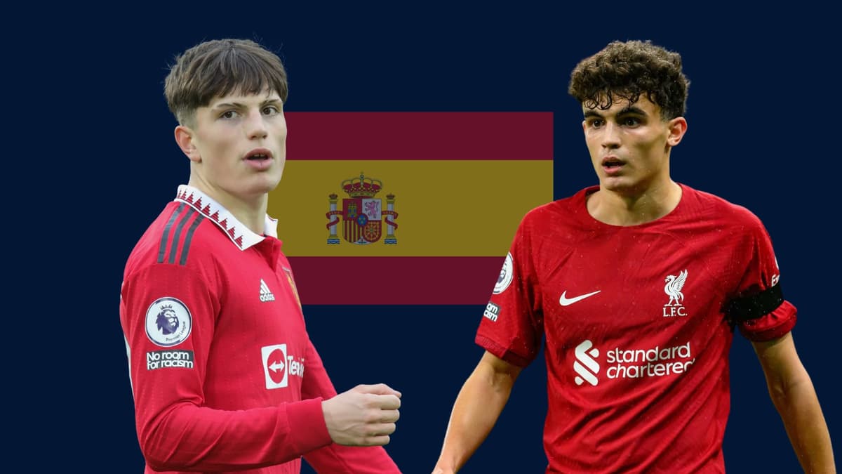 Stefan Bajcetic, Alejandro Garnacho, Spain