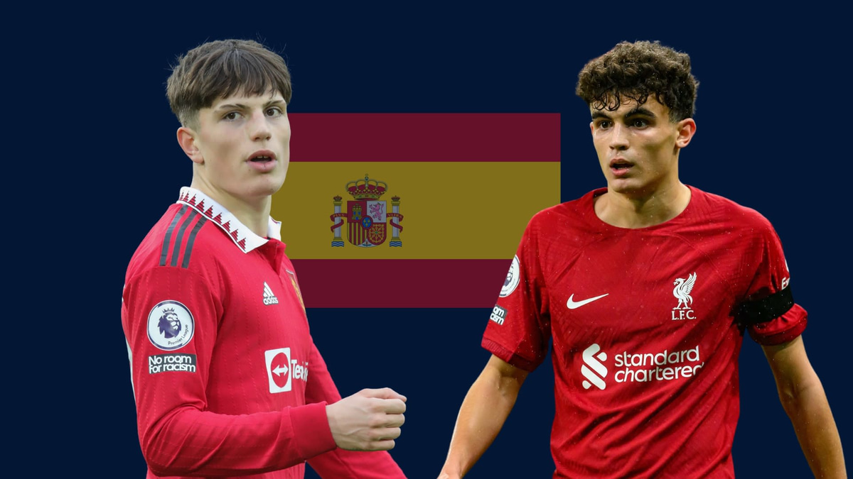 Stefan Bajcetic, Alejandro Garnacho, Spain