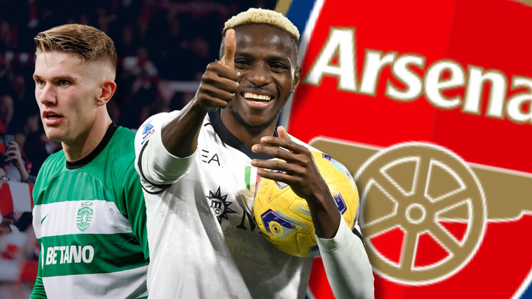 Arsenal are interested in Victor Osimhen and Viktor Gyokeres. 