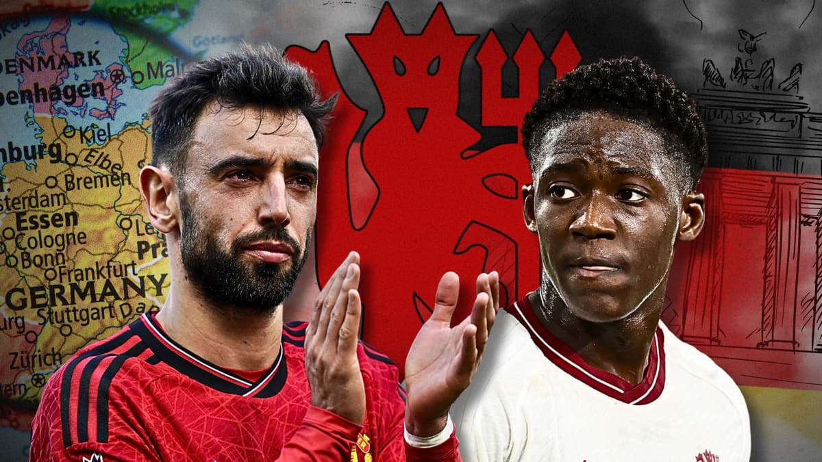 Bruno Fernandes, Kobbie Mainoo, Man Utd, Euro 2024