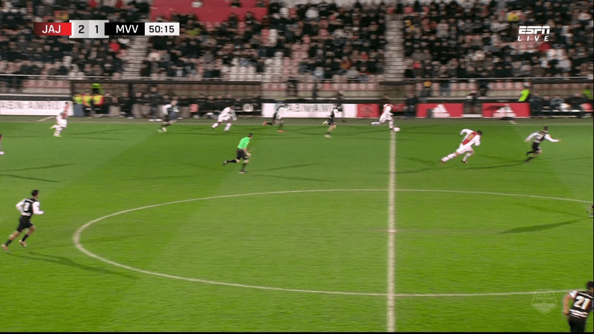 Mika Godts, Mika Godts debuut Ajax, Mika Godts doelpunt Ajax