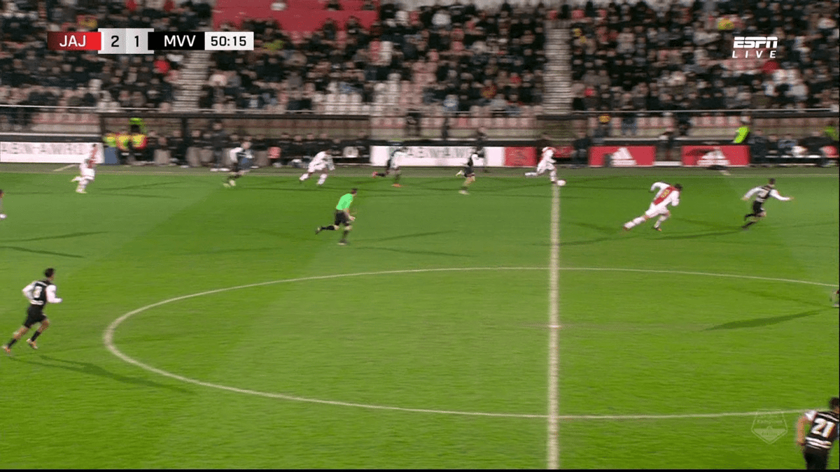 Mika Godts, Mika Godts debuut Ajax, Mika Godts doelpunt Ajax