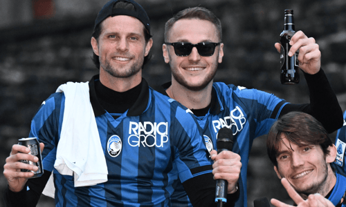 Hans Hateboer, Teun Koopmeiners, Marten de Roon, Atalanta