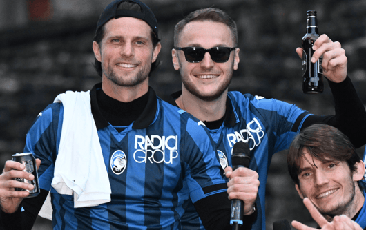 Hans Hateboer, Teun Koopmeiners, Marten de Roon, Atalanta