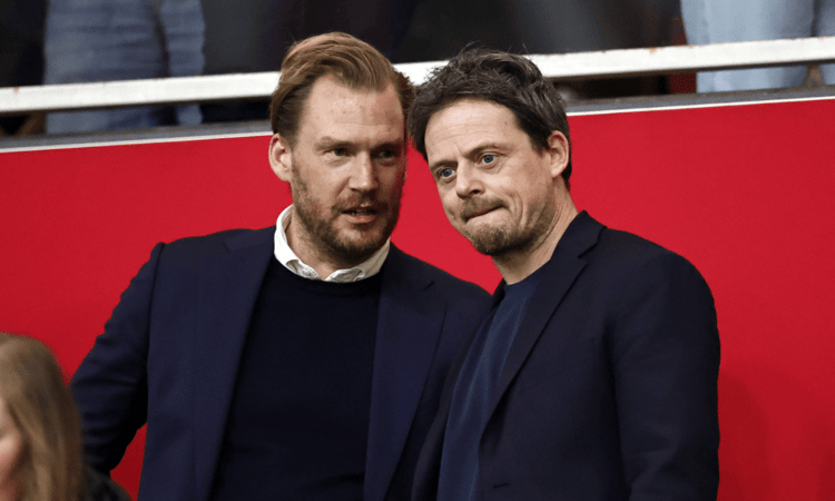 Kelvin de Lang samen met Marijn Beuker.