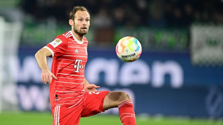 De teller van Daley Blind bij Bayern München staat op slechts 157 minuten