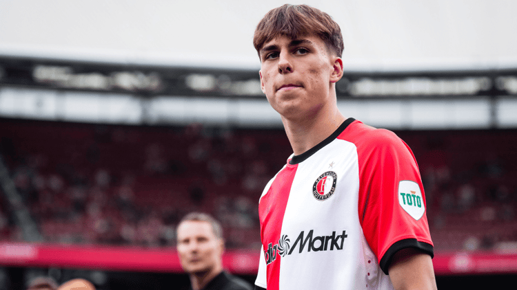 Leo Sauer hoopt komend seizoen zijn kans te krijgen bij Feyenoord.