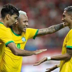 Raphinha and Dani Alves impress for Brazil in Barcelona dress rehearsal