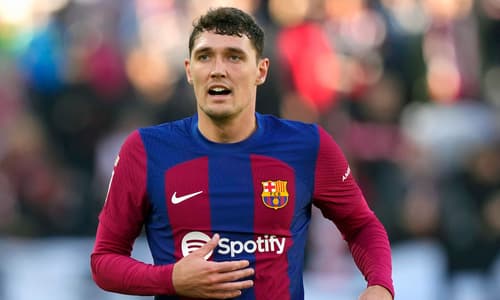 Barcelona's Andreas Christensen.