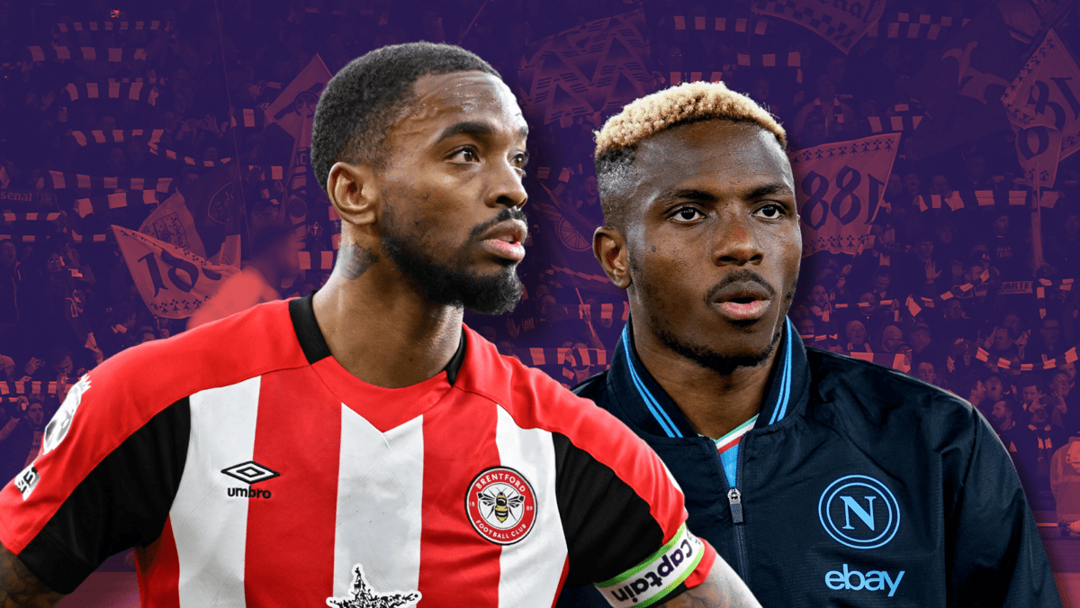 Ivan Toney and Victor Osimhen are linked with a transfer to Arsenal