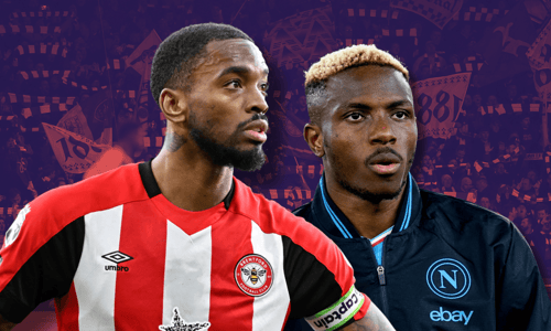 Ivan Toney and Victor Osimhen are linked with a transfer to Arsenal