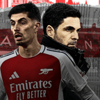Kai Havertz, Mikel Arteta, Arsenal, 2024/25