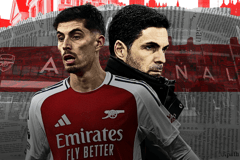 Kai Havertz, Mikel Arteta, Arsenal, 2024/25