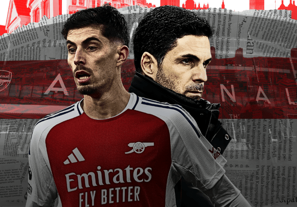 Kai Havertz, Mikel Arteta, Arsenal, 2024/25