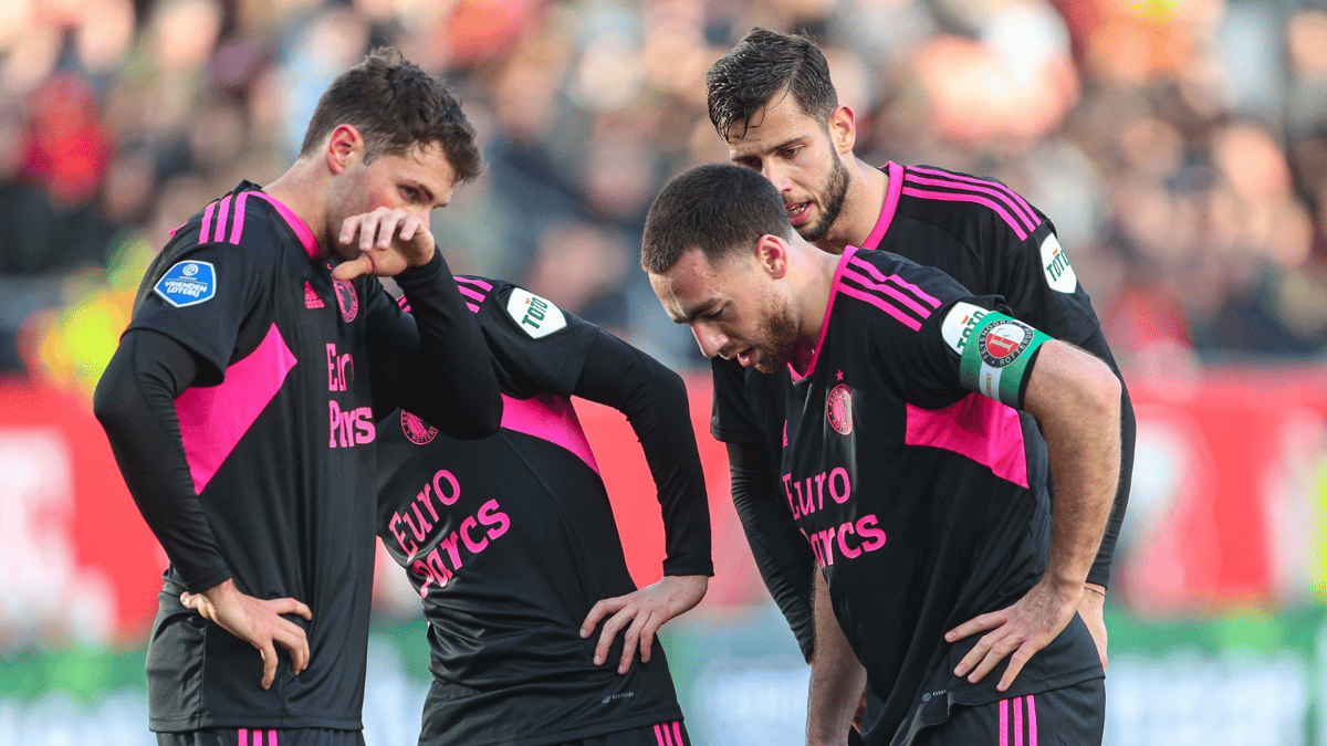 Orkun Kökcu, David Hancko, Santiago Giménez, Feyenoord