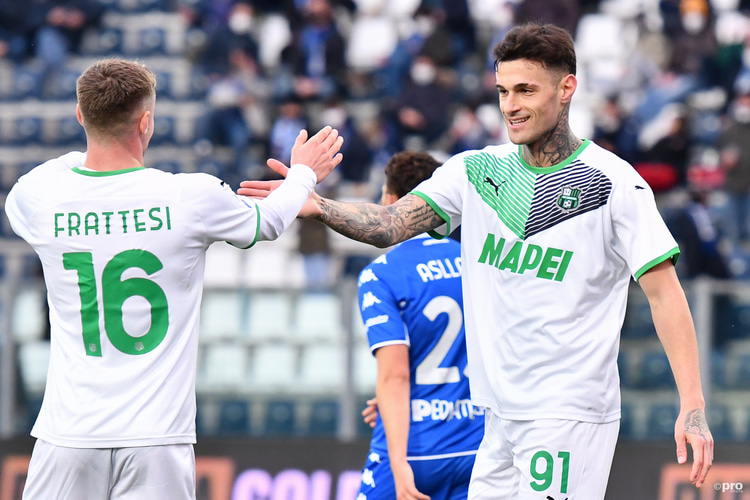 Gianluca Scamacca, Sassuolo, 2021-22
